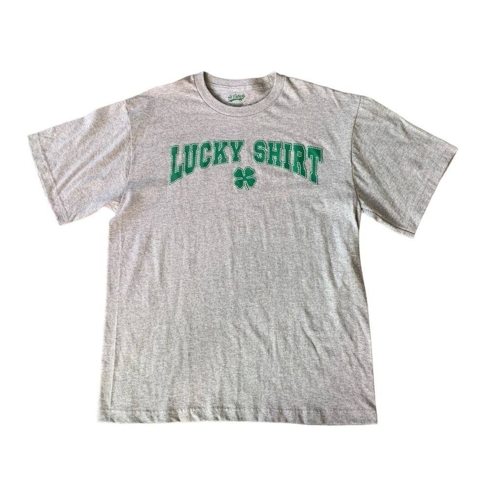 Lucky Shirt Saint Patrick’s Day Men’s T-Shirt Large